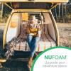imageFairfield NuFoam Pad Densified Polyester Batting Durable Craft Foam for Chair Cushions Deck Furniture Camping Futons and More 15 x 17 x 18 Yards