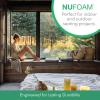 imageFairfield NuFoam Pad Densified Polyester Batting Durable Craft Foam for Chair Cushions Deck Furniture Camping Futons and More 15 x 17 x 18 Yards