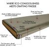 imageFairfield OLYFun Metallic Bolt 10 yd Silver Polypropolyene NonWoven FabricLFM02Silver