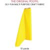 imageFairfield OLYFun MultiPurpose Craft Fabric Polypropylene Fabric for Sewing Stenciling Tying and More Craft Supplies Black 10 Yard BoltYellow