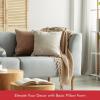 imageFairfield PolyFil Basic Pillow Inserts 2 Pack 24quot x 24quot White