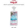 imageFairfield PolyFil ExtraLoft Quilt Batting Premium Polyester Batting for Quilting Ideal for Lap Blankets and KingSized Projects Quilting Supplies 120quot X 120quot45 x 60Inch
