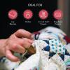 imageFairfield PolyFil ExtraLoft Quilt Batting Premium Polyester Batting for Quilting Ideal for Lap Blankets and KingSized Projects Quilting Supplies 120quot X 120quot120 x 120Inch