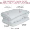 imageFairfield PolyFil HiLoft Quilt Batting Premium Polyester Batting for Quilting Ideal for Comforter and QueenSize Projects Quilting Supplies 90quot X 108quot90 x 108Inch