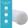 imageFairfield PolyFil Premier Neckroll Ultra Plush Pillow Insert 14 x 5Inch White1 Count Pack of 1