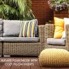 imageFairfield PolyFil Weather Soft Pillow Insert 20quot x 20quot  Perfect for Outdoor Furniture