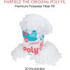 imageFairfield The Original PolyFil Premium Polyester Fiber Fill Soft Pillow Filler Stuffing for Stuffed Animals Toys Cloud Decorations and More MachineWashable 10pound Box20 lb