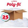 imageFairfield The Original PolyFil Premium Polyester Fiber Fill Soft Pillow Stuffing Stuffing for Stuffed Animals Toys Cloud Decorations and More MachineWashable PolyFil Fiber Fill 65 lbs BoxWhite