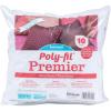 imageFairfield PolyFil Premier Neckroll Ultra Plush Pillow Insert 14 x 5Inch White10 x 10Inch