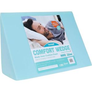 imageFairfield Comfort WedgeBest for Elevated Sleeping Lounging Made with Cushion Foam 28quot x 18quot Blue