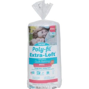 imageFairfield PolyFil ExtraLoft Quilt Batting Premium Polyester Batting for Quilting Ideal for Lap Blankets and KingSized Projects Quilting Supplies 120quot X 120quot45 x 60Inch