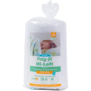 imageFairfield PolyFil HiLoft Quilt Batting Premium Polyester Batting for Quilting Ideal for Comforter and QueenSize Projects Quilting Supplies 90quot X 108quot120 x 120Inch