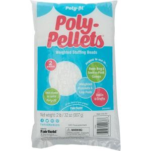 imageFairfield PolyFil PolyPellets Premium Polyester Weighted Stuffing Beads Stuffing for Stuffed Animals Toys Bean Bags Weighted Blankets and More 6 lb Bag32 oz