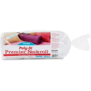 imageFairfield PolyFil Premier Neckroll Ultra Plush Pillow Insert 14 x 5Inch White1 Count Pack of 1