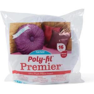 imageFairfield PolyFil Premier Neckroll Ultra Plush Pillow Insert 14 x 5Inch White16Inch