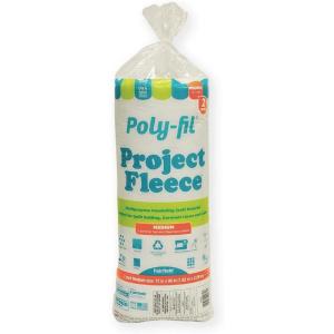 imageFairfield PolyFil Project Fleece Batting Premium Polyester Quilt Batting Ideal for Quilts Garment Liners and Art and Craft Projects Quilting Supplies 45quot x 75 Yard Roll72 x 90Inch