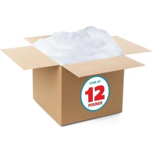 imageFairfield The Original PolyFil Premium Polyester Fiber Fill Soft Pillow Filler Stuffing for Stuffed Animals Toys Cloud Decorations and More MachineWashable 10pound Box12 lb