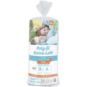 imageFairfield X7212 PolyFil ExtraLoft Polyester Quilt 72quot X 90quot White