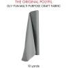imageFairfield OLYFun MultiPurpose Craft Fabric Polypropylene Fabric for Sewing Stenciling Tying and More Craft Supplies Blueberry 10 Yard BoltSlate